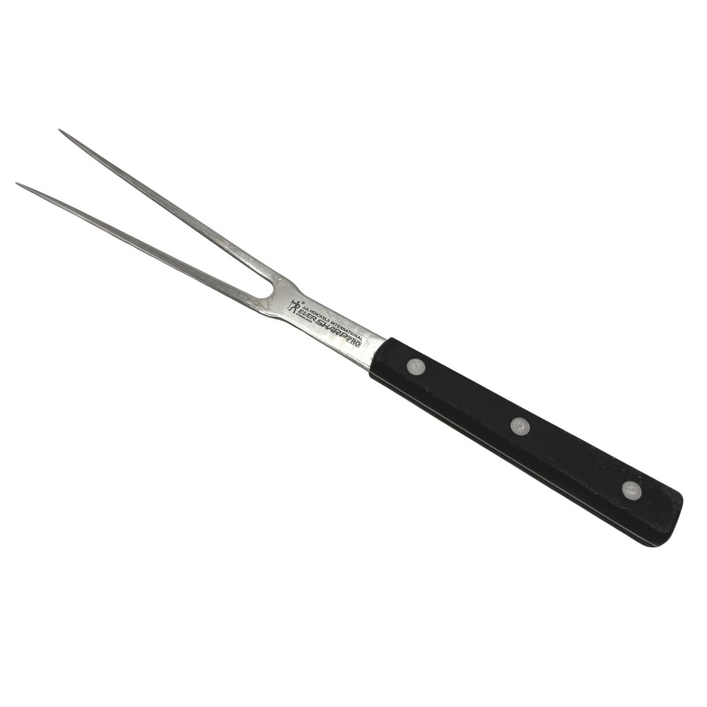 JA Henckels International EverSharp Pro Carving Fork Stainless Steel Japan Black